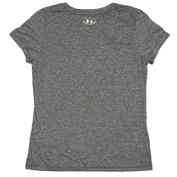 medium Under Armour Loose Heatgear Gray T-Shirt - Picture 3 of 4
